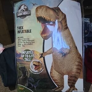 T-Rex Inflatable Costume - Brown